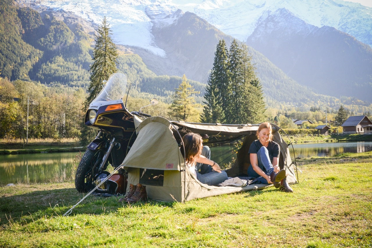 RoadNest Duo Canvas Moto Tent