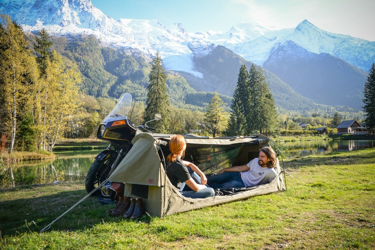 RoadNest Duo Canvas Moto Tent photo 2