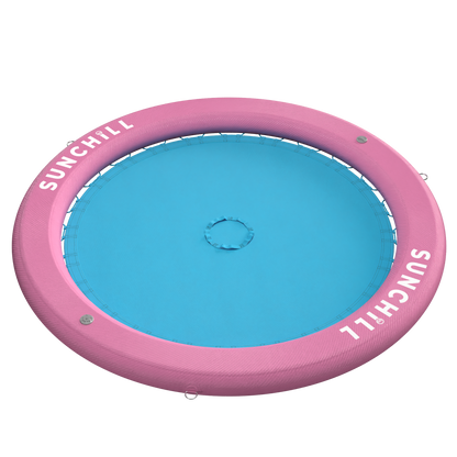 AquaHaven Inflatable Water Hammock - Cotton Candy