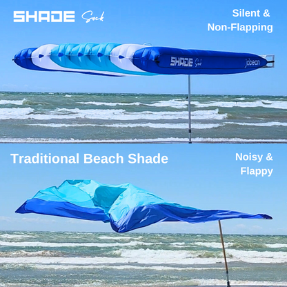 ShadeSock beach shade comparison image