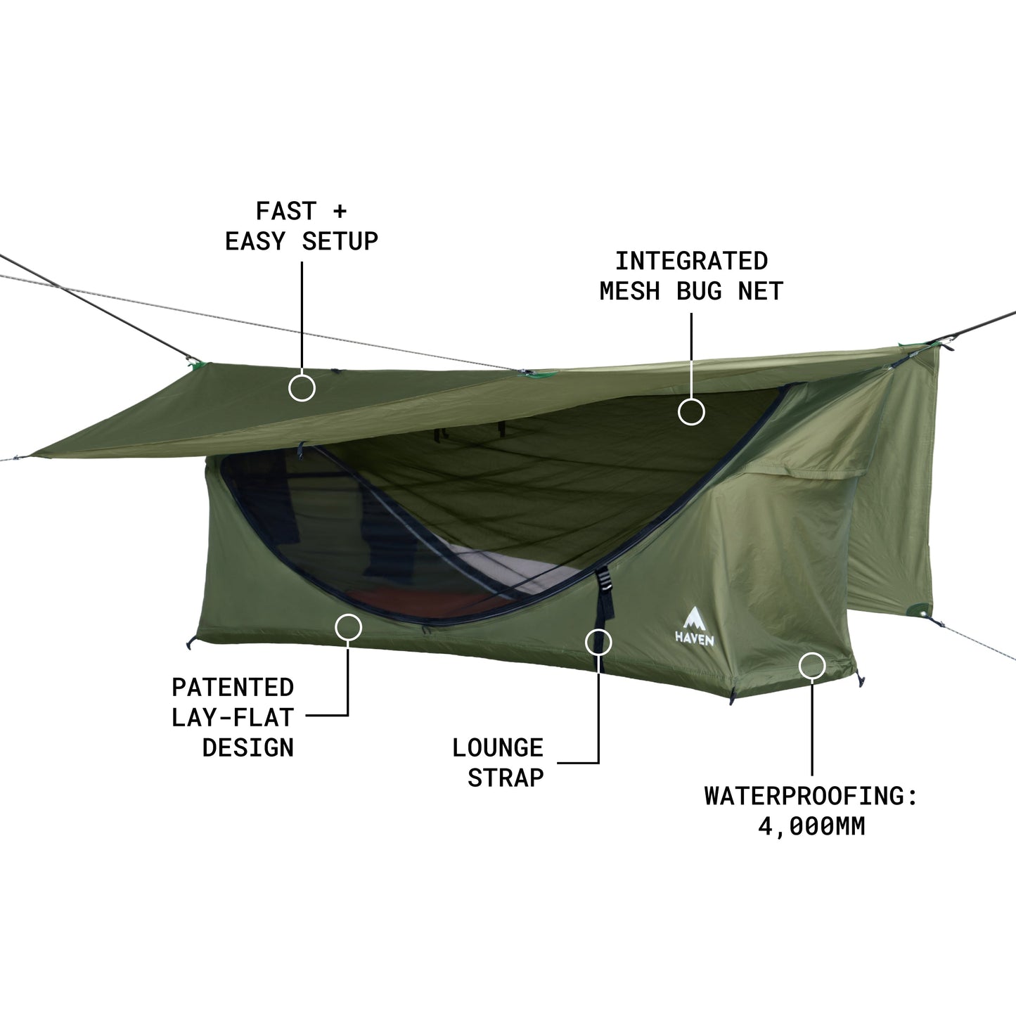 TrailNest XL Lay-Flat Hammock Tent photo 28