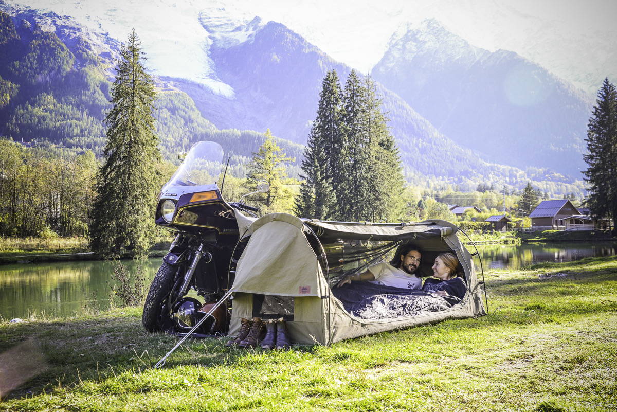 RoadNest Duo Canvas Moto Tent photo 14