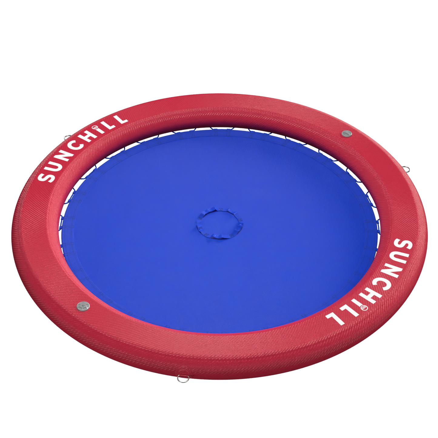 AquaHaven Inflatable Water Hammock - Red White & Blue