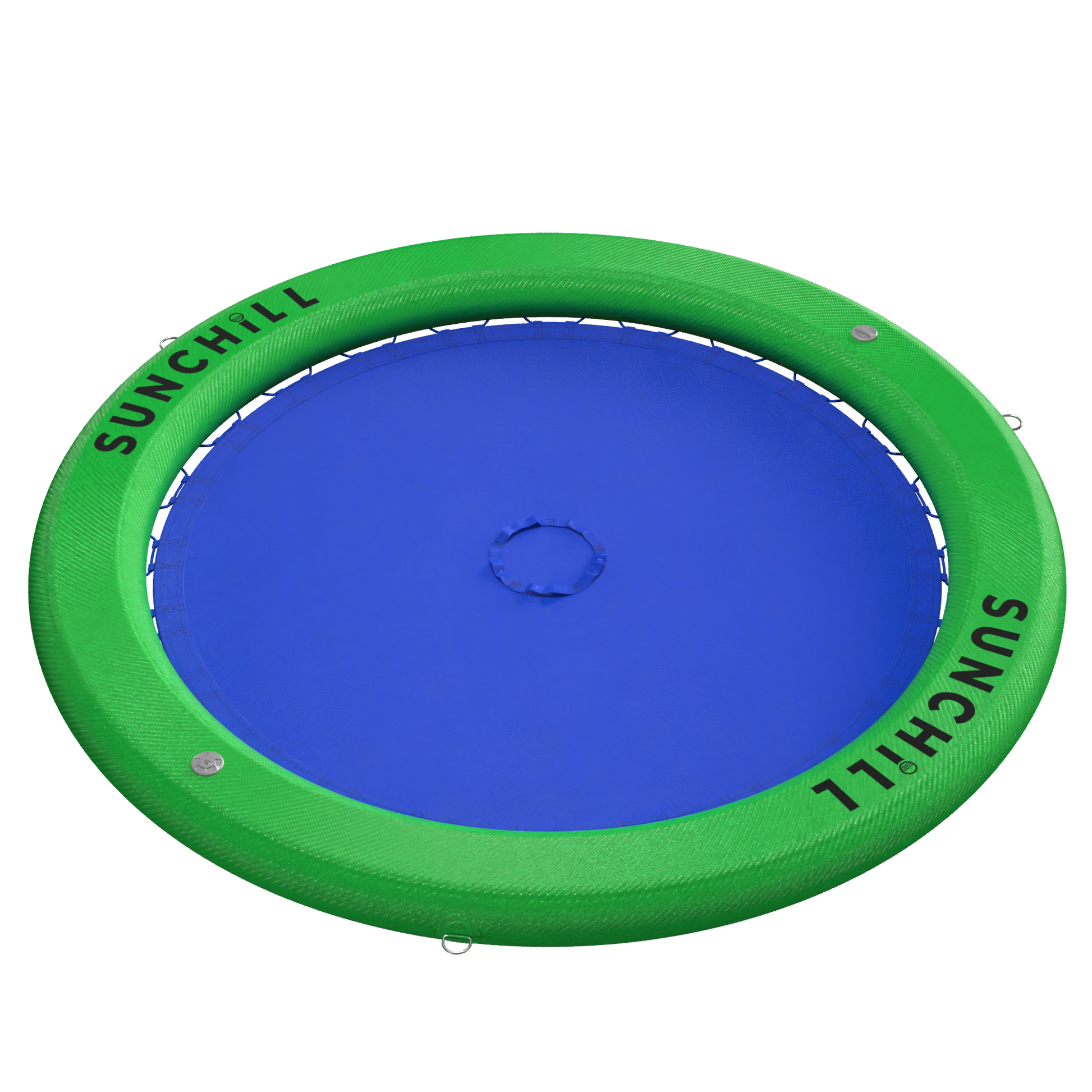 AquaHaven Inflatable Water Hammock - Sea Green