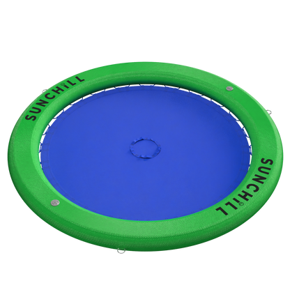 AquaHaven Inflatable Water Hammock - Sea Green