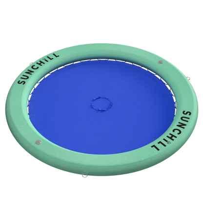 AquaHaven Inflatable Water Hammock - Seafoam